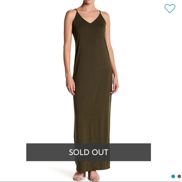 abound knit maxi dress